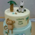 Jungle Baby Shower cake