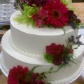 Two Tiered Wedding Cake