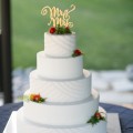 Wedding Cake White and Roses
